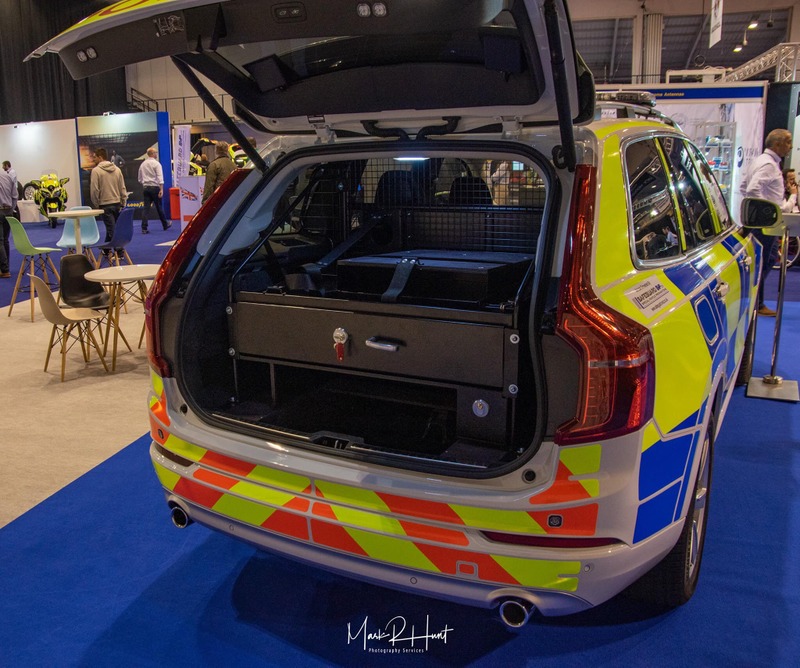 Illustration for article titled New Volvo emergency vehicles at show.